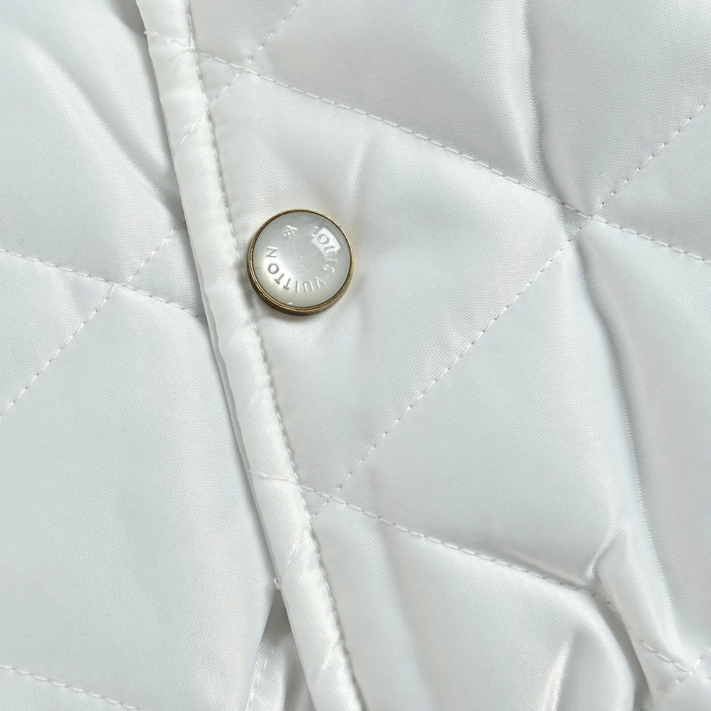 Louis Vuitton/Louis Vuitton Floral Letter Quilted Cotton Jacket Baseball Jacket